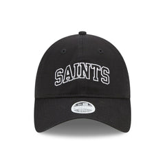 New Orleans Saints New Era Women's Collegiate 9TWENTY Adjustable Hat - Black for sale