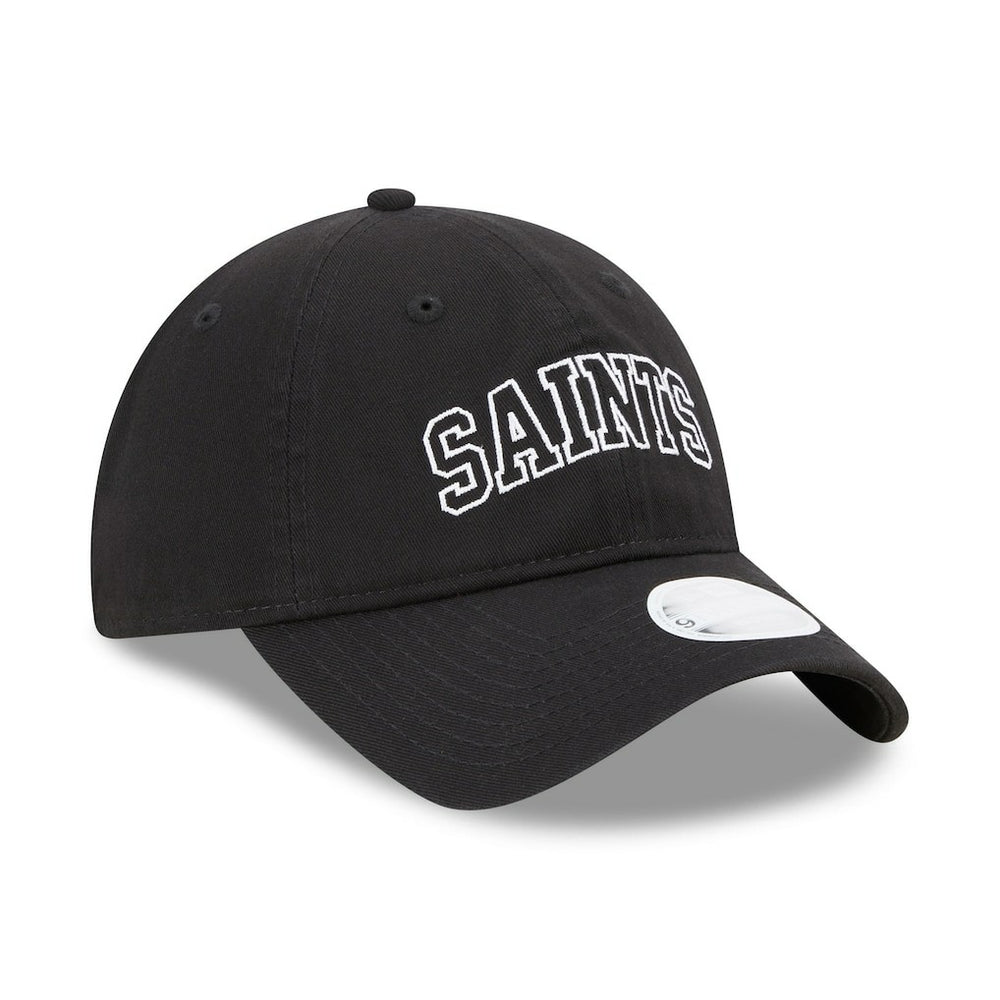 New Orleans Saints New Era Women's Collegiate 9TWENTY Adjustable Hat - Black for sale