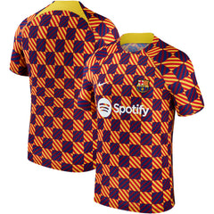 Barcelona 2023/24 Pre-Match Performance Top - Yellow | Nike on sale