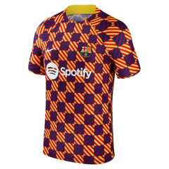 Barcelona 2023/24 Pre-Match Performance Top - Yellow | Nike on sale