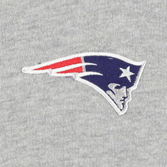 New England Patriots Big & Tall Fleece Raglan Full-Zip Hoodie Jacket - Heather Gray on sale