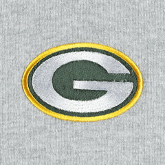 Green Bay Packers Big & Tall Fleece Raglan Full-Zip Hoodie Jacket - Heather Gray online