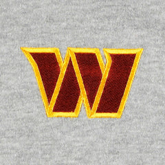 Washington Commanders Big & Tall Fleece Raglan Full-Zip Hoodie Jacket - Heather Gray outlet