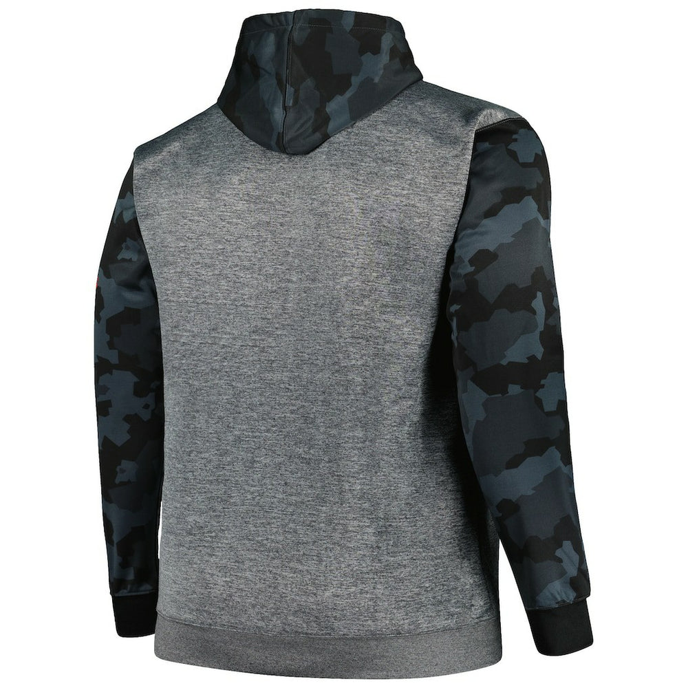 Cleveland Browns Big & Tall Camo Pullover Hoodie - Heather Charcoal for sale