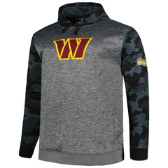 Washington Commanders Big & Tall Camo Pullover Hoodie - Heather Charcoal outlet