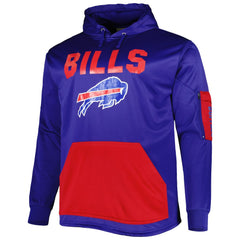 Buffalo Bills Big & Tall Pullover Hoodie - Royal cheap
