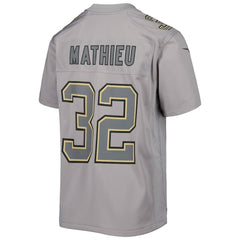 Tyrann Mathieu New Orleans Saints Youth Atmosphere Game Jersey - Gray | Nike on sale