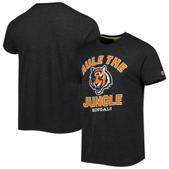 Cincinnati Bengals Homage Hyper Local Tri-Blend T-Shirt - Charcoal sale
