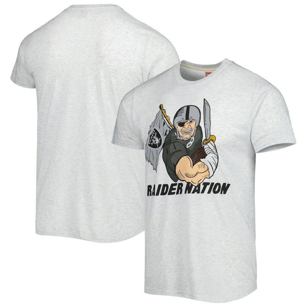Las Vegas Raiders Homage Hyper Local Tri-Blend T-Shirt - Ash outlet