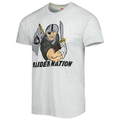Las Vegas Raiders Homage Hyper Local Tri-Blend T-Shirt - Ash outlet