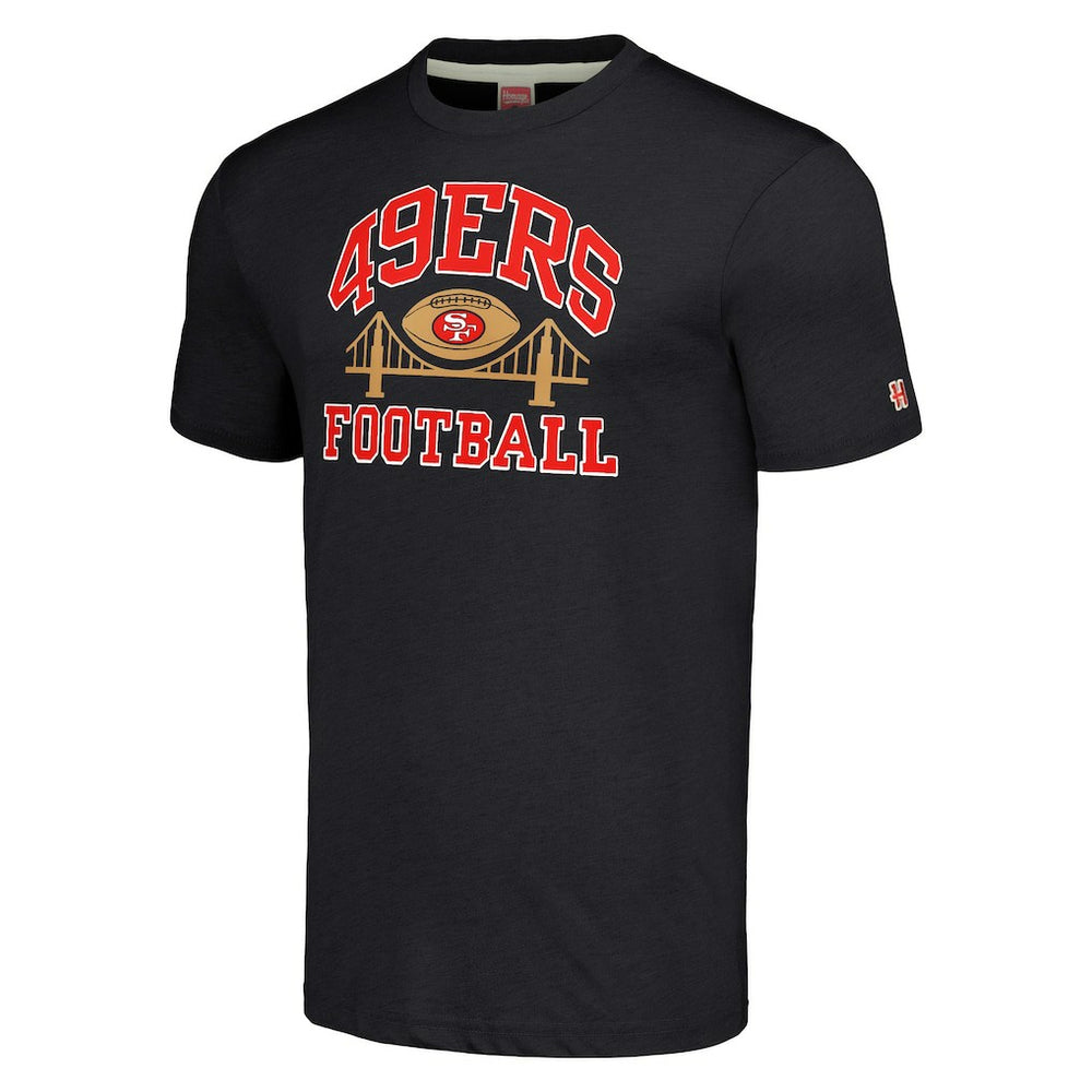 San Francisco 49ers Homage Hyper Local Tri-Blend T-Shirt - Charcoal outlet