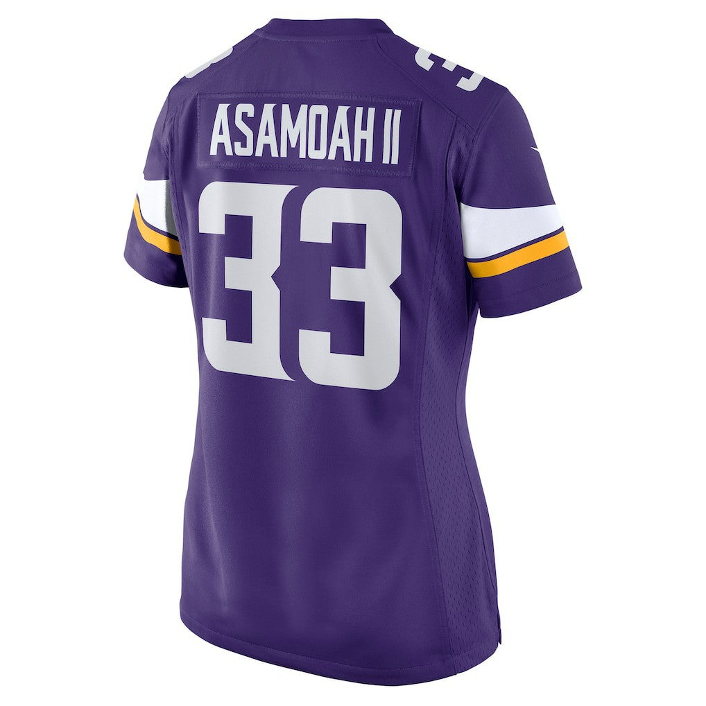 Brian Asamoah Minnesota Vikings Women's Player Game Jersey - Purple | Nike for sale