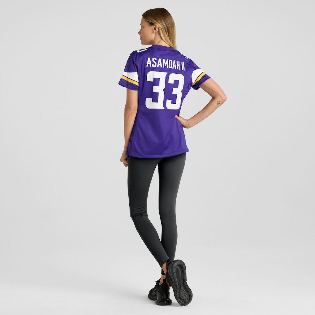 Brian Asamoah Minnesota Vikings Women's Player Game Jersey - Purple | Nike for sale