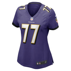 Daniel Faalele Baltimore Ravens Women's Player Game Jersey - Purple | Nike for sale
