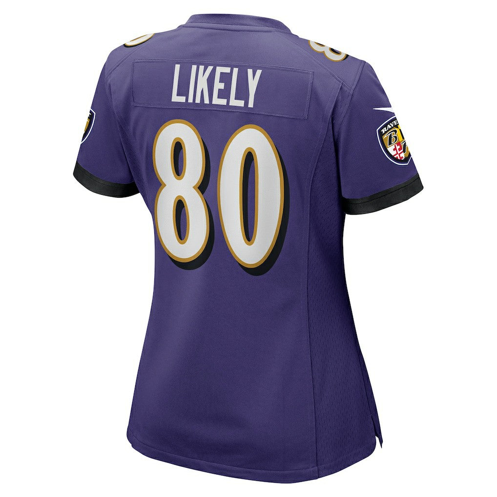 Isaiah Likely Baltimore Ravens Women's Player Game Jersey - Purple | Nike cheap