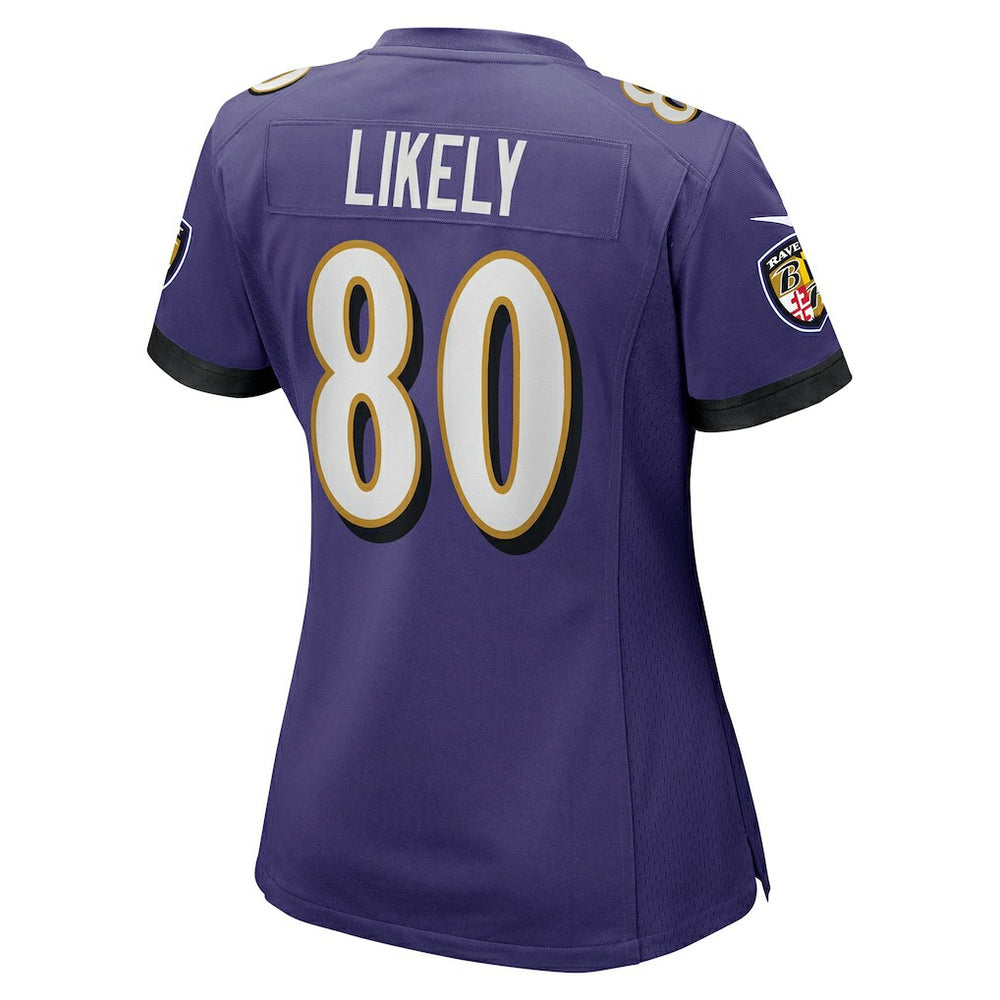 Isaiah Likely Baltimore Ravens Women's Player Game Jersey - Purple | Nike cheap
