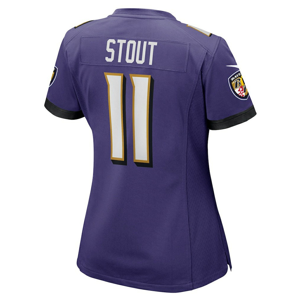 Jordan Stout Baltimore Ravens Women's Player Game Jersey - Purple | Nike online