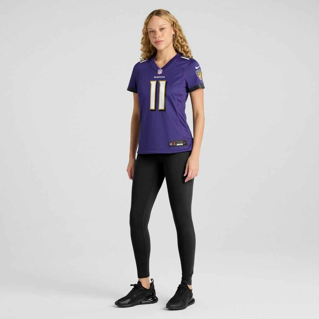 Jordan Stout Baltimore Ravens Women's Player Game Jersey - Purple | Nike online