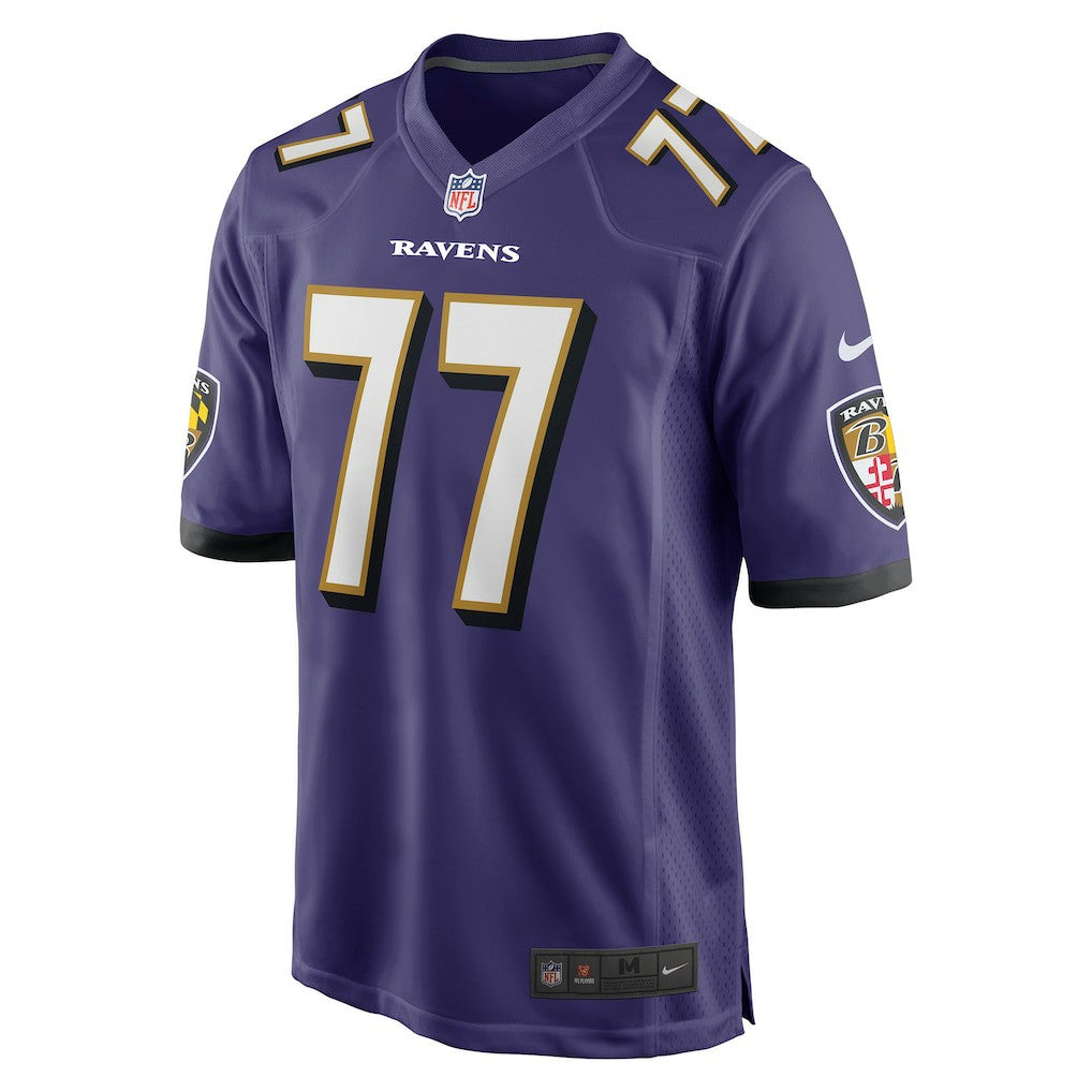 Daniel Faalele Baltimore Ravens Player Game Jersey - Purple | Nike for sale
