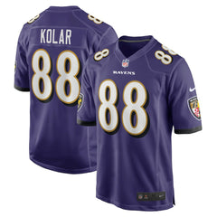 Charlie Kolar Baltimore Ravens Player Game Jersey - Purple | Nike for sale