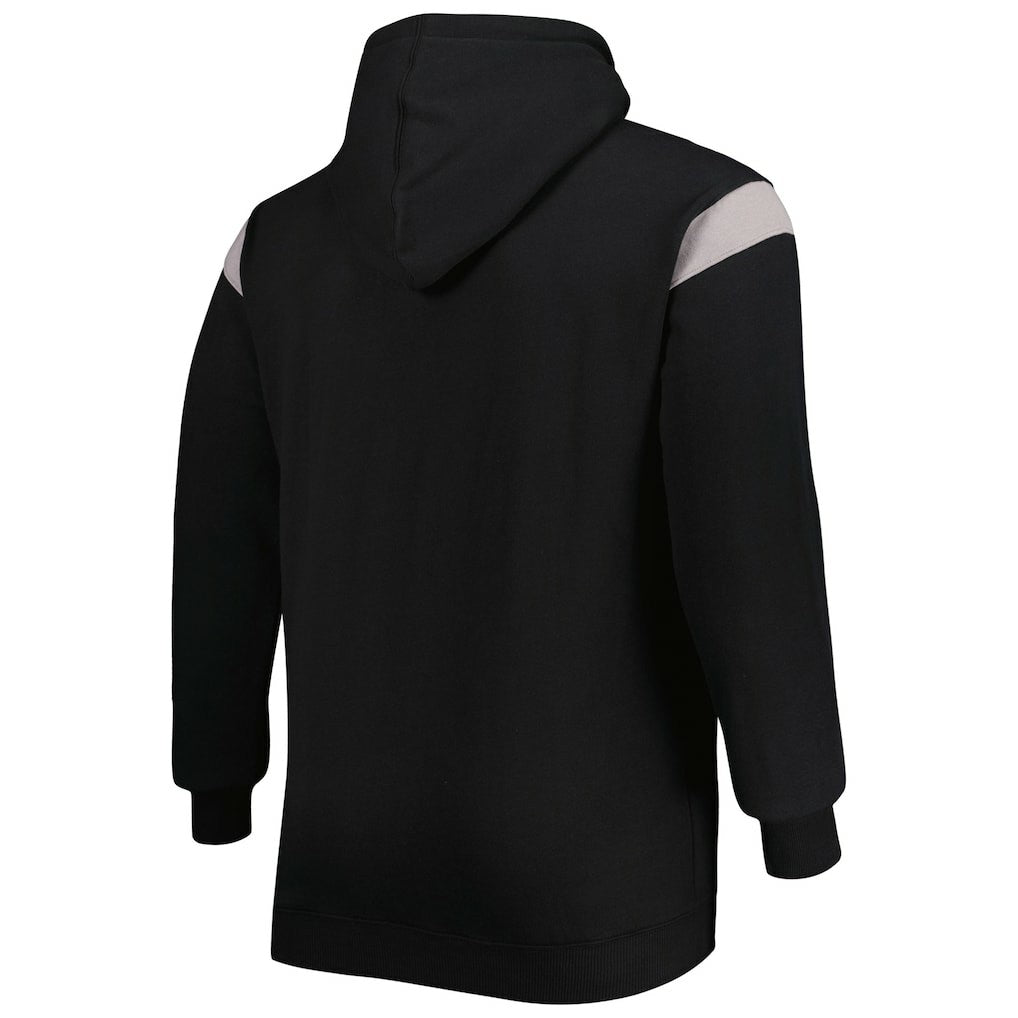Las Vegas Raiders Big & Tall Call the Shots Pullover Hoodie - Black cheap