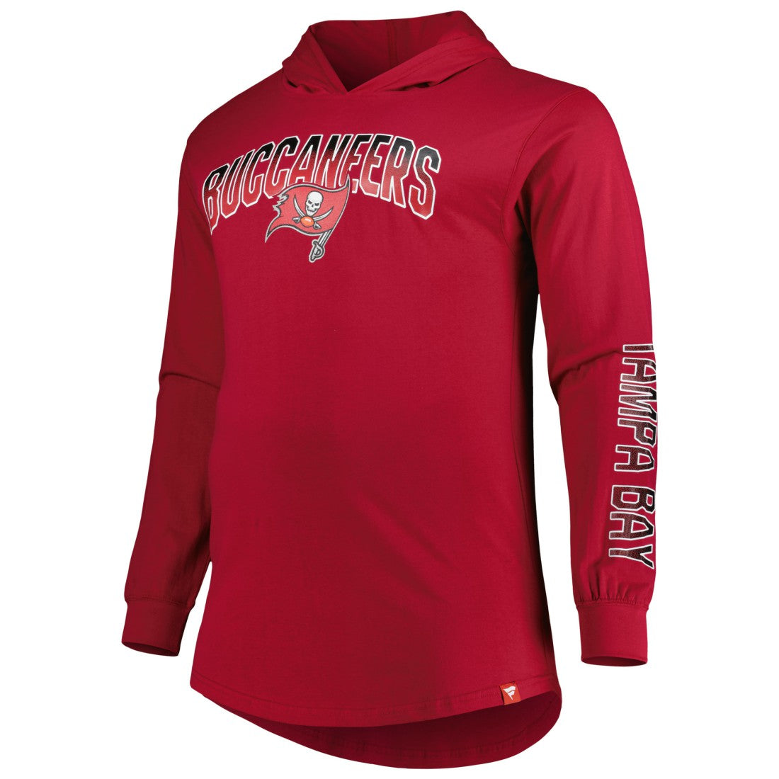 Tampa Bay Buccaneers Big & Tall Front Runner Pullover Hoodie - Red sale