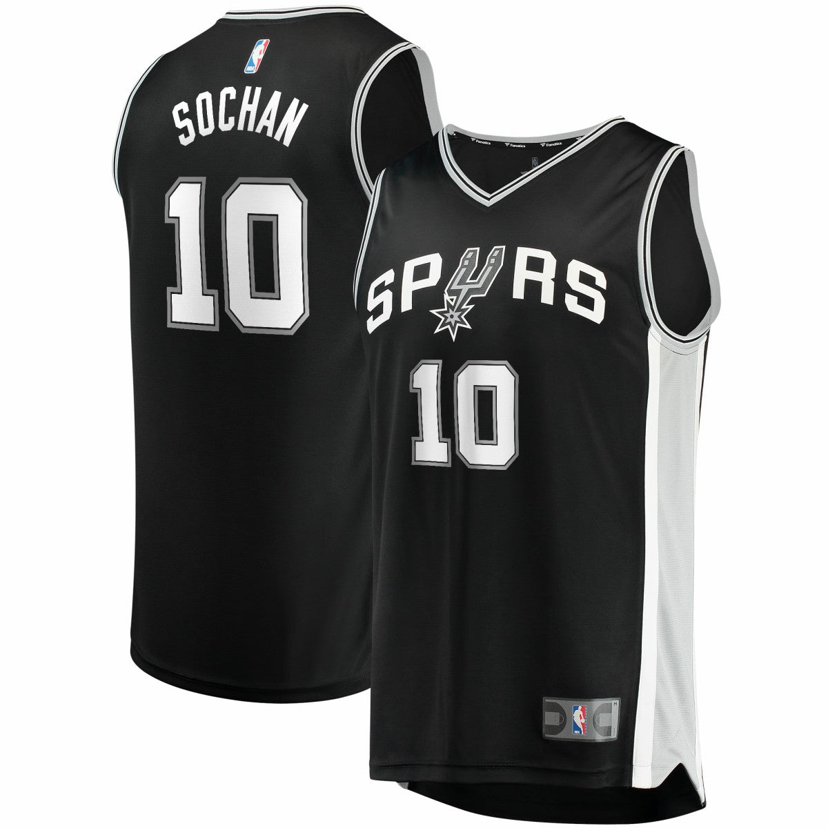 Jeremy Sochan San Antonio Spurs Youth 2022 NBA Draft First Round Pick Fast Break Replica Jersey - Icon Edition - Black | Fanatics online