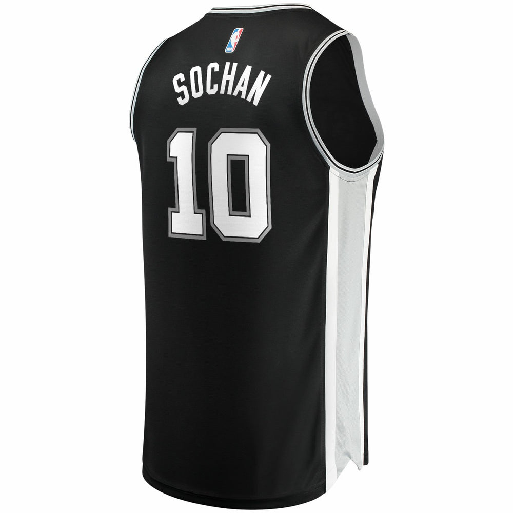 Jeremy Sochan San Antonio Spurs Youth 2022 NBA Draft First Round Pick Fast Break Replica Jersey - Icon Edition - Black | Fanatics online
