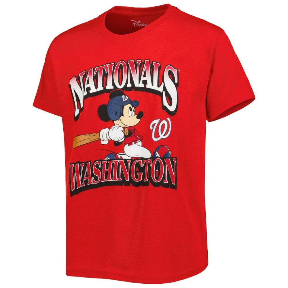 Washington Nationals Youth Disney Game Day T-Shirt - Red