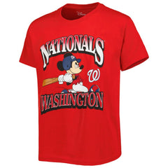 Washington Nationals Youth Disney Game Day T-Shirt - Red