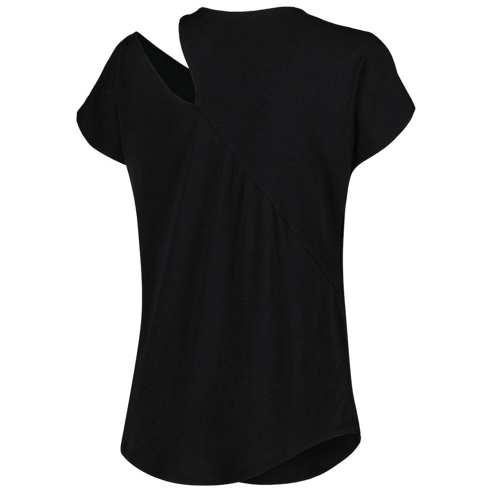 Cincinnati Bengals KIYA TOMLIN Women's Cut Out Tri-Blend Shirt - Black online