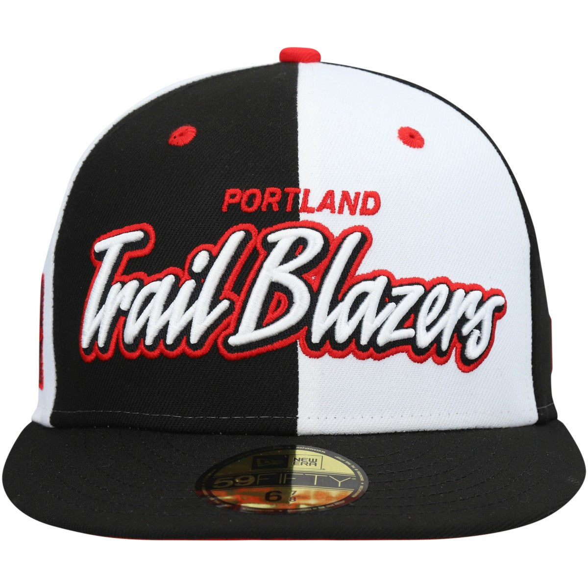 Script Pinwheel 59FIFTY Fitted Hat - Black/White | New Era online