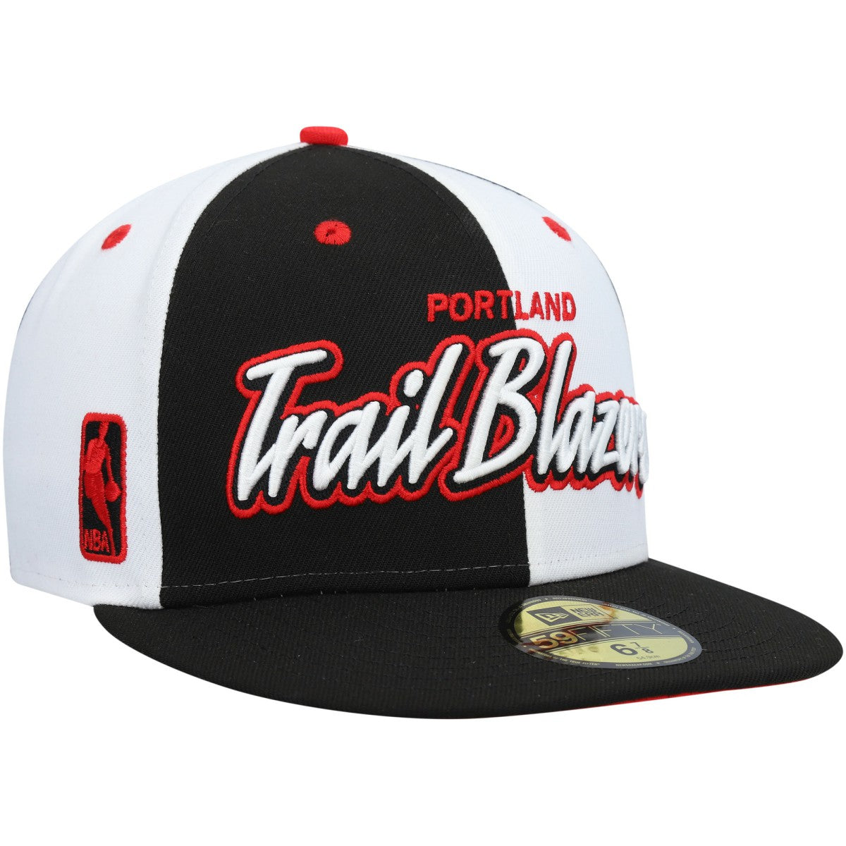 Script Pinwheel 59FIFTY Fitted Hat - Black/White | New Era online