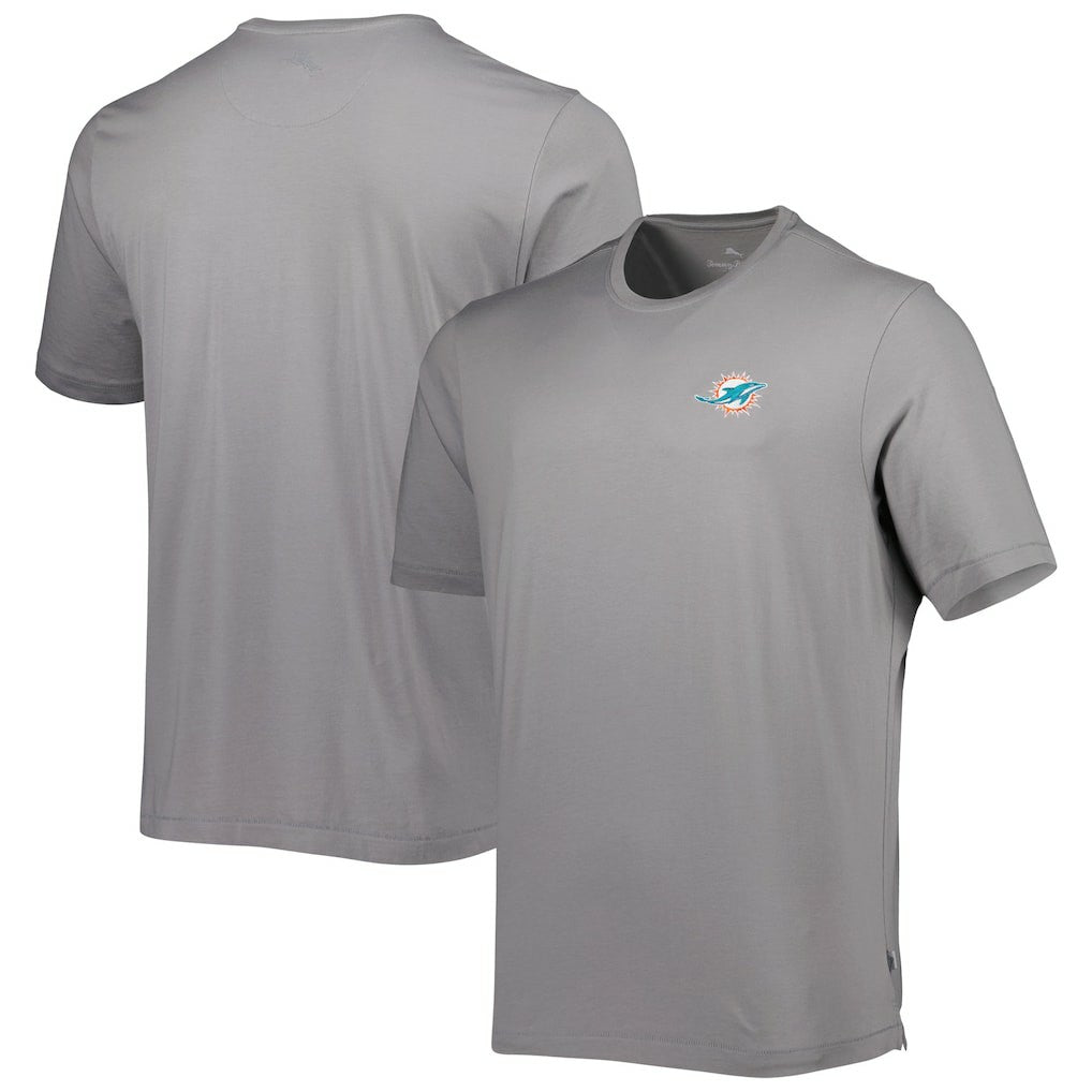 Miami Dolphins Bali Skyline T-Shirt - Gray discount