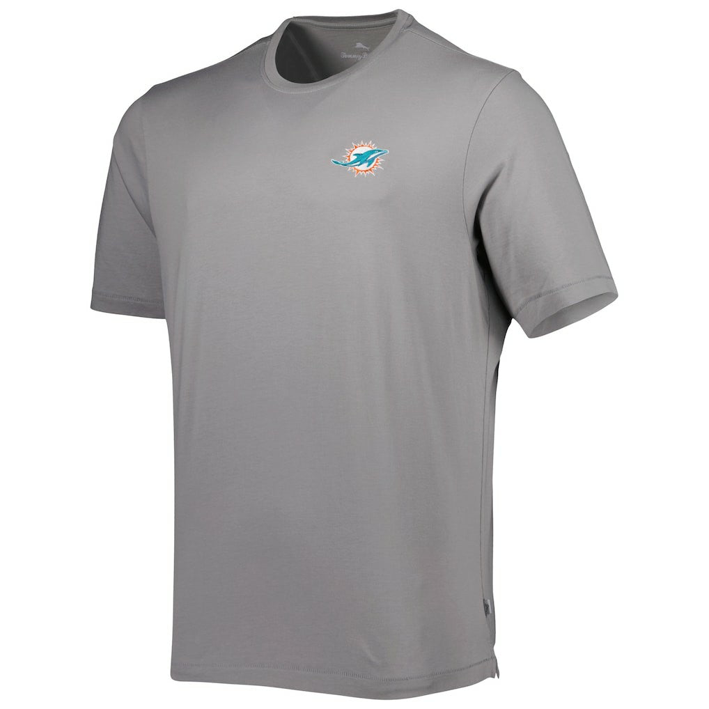 Miami Dolphins Bali Skyline T-Shirt - Gray discount