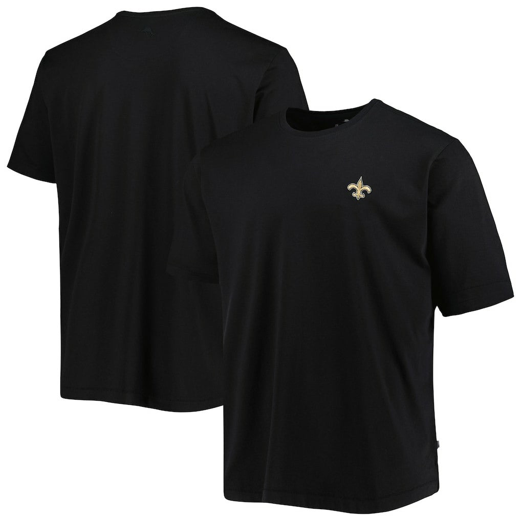 New Orleans Saints Bali Skyline T-Shirt - Black discount