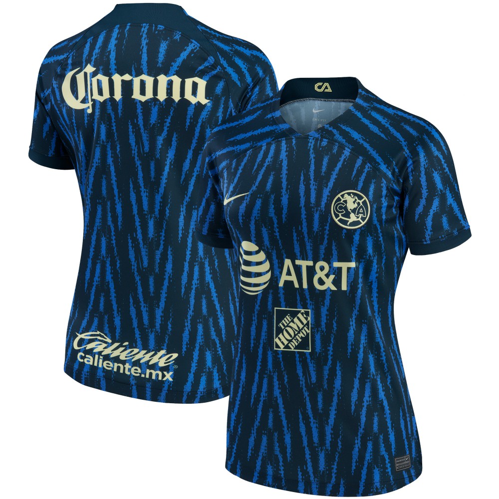 Club America Women's 2022/23 Away Replica Jersey - Blue | Nike online