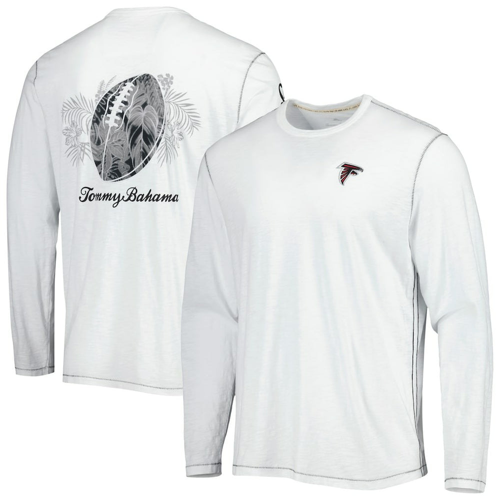 Atlanta Falcons Laces Out Billboard Long Sleeve T-Shirt - White on sale