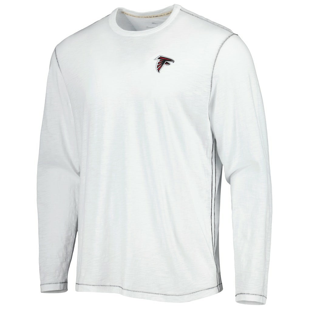 Atlanta Falcons Laces Out Billboard Long Sleeve T-Shirt - White on sale