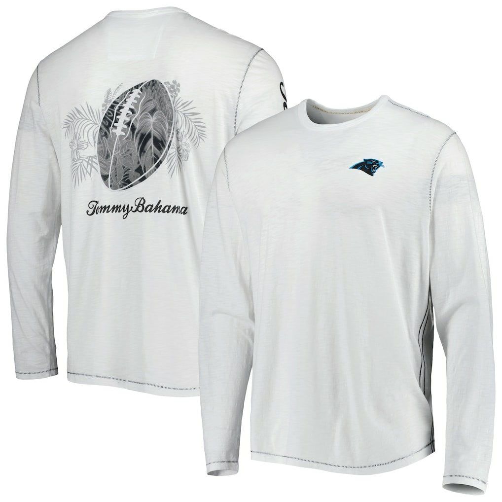 Carolina Panthers Laces Out Billboard Long Sleeve T-Shirt - White sale