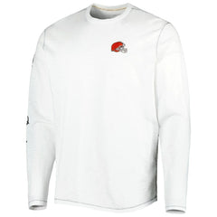 Cleveland Browns Laces Out Billboard Long Sleeve T-Shirt - White discount