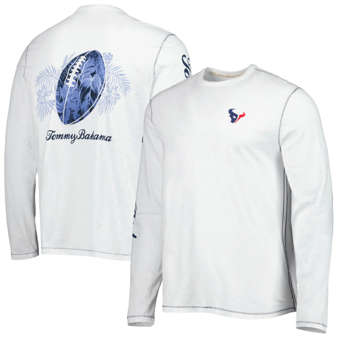 Houston Texans Laces Out Billboard Long Sleeve T-Shirt - White online