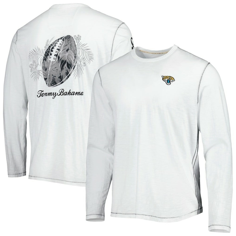 Jacksonville Jaguars Laces Out Billboard Long Sleeve T-Shirt - White discount