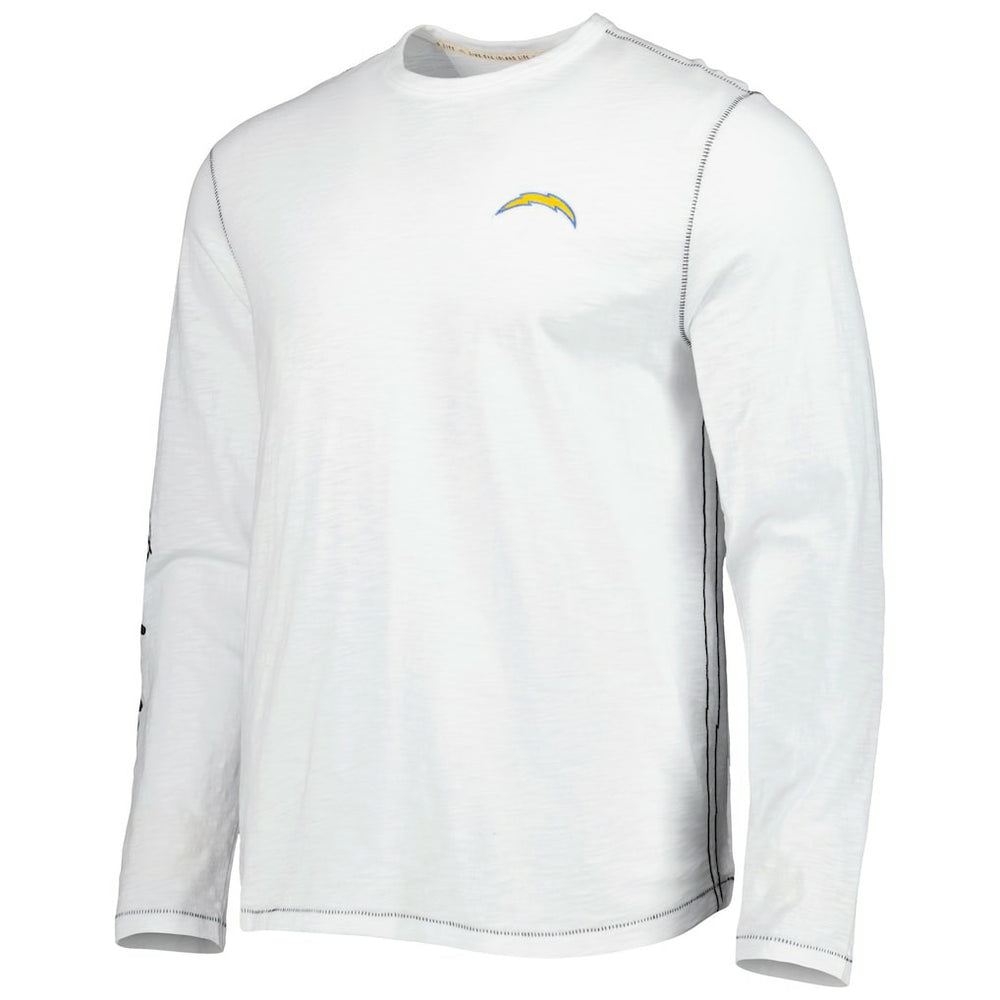 Los Angeles Chargers Laces Out Billboard Long Sleeve T-Shirt - White for sale