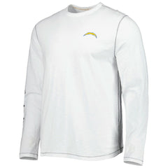 Los Angeles Chargers Laces Out Billboard Long Sleeve T-Shirt - White for sale