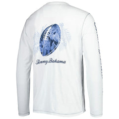 New England Patriots Laces Out Billboard Long Sleeve T-Shirt - White for sale