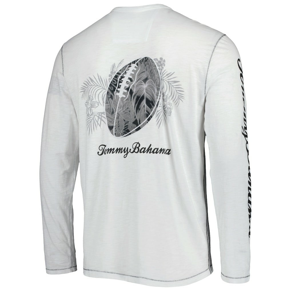 New Orleans Saints Laces Out Billboard Long Sleeve T-Shirt - White for sale