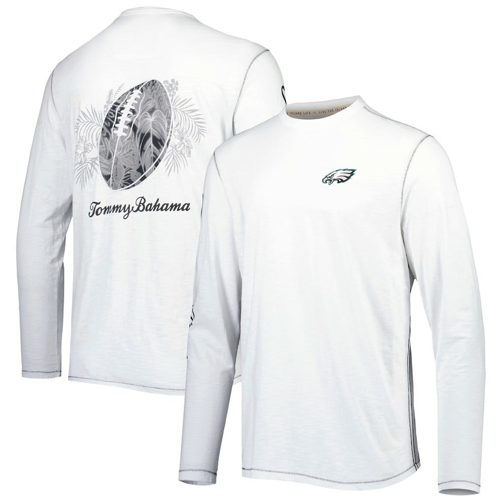 Philadelphia Eagles Laces Out Billboard Long Sleeve T-Shirt - White sale