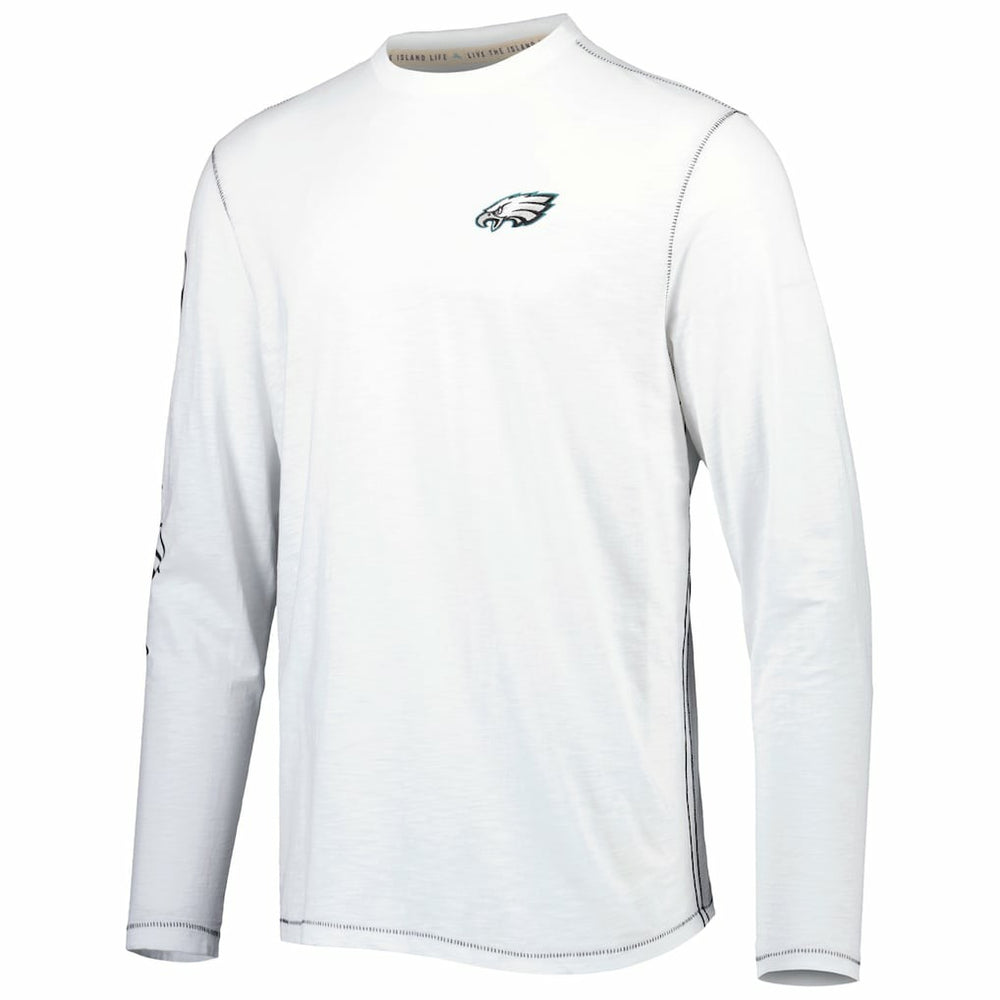 Philadelphia Eagles Laces Out Billboard Long Sleeve T-Shirt - White sale