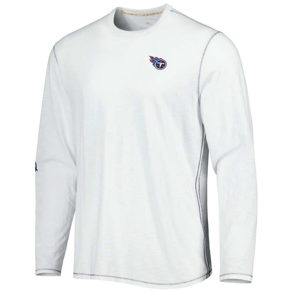 Tennessee Titans Laces Out Billboard Long Sleeve T-Shirt - White on sale